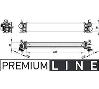 MAHLE CI 148 000P Intercooler