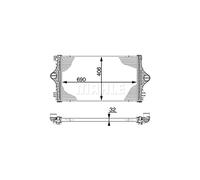 MAHLE CI 219 000P Intercooler