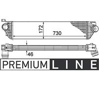 MAHLE Intercooler CI386000P