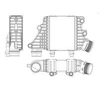 MAHLE ORIGINAL CI 412 000P Intercooler