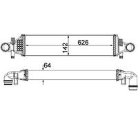 MAHLE Intercooler CI479000P