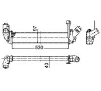 MAHLE Intercooler CI506000S