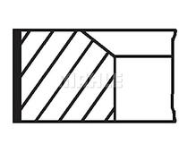 MAHLE ORIGINAL 021 98 V0 Kit fasce elastiche