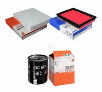 MAHLE/Knecht Filtro Abitacolo La 100 Filtro Aria LX 1266 Filtro Olio Oc 617