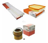 MAHLE/Knecht Filtro Abitacolo La 102 Filtro Aria LX 1250 Filtro Olio Ox 387D