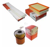 MAHLE/Knecht Filtro Abitacolo La 102 Filtro Aria LX 343 Filtro Olio Ox 187D