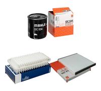 MAHLE/Knecht Filtro Abitacolo La 109 Filtro Aria LX 1002 Filtro Olio Oc 534