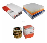 MAHLE/Knecht Filtro Abitacolo La 117 Filtro Aria LX 1817 Filtro Olio Ox 386D