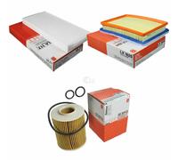 MAHLE/Knecht Filtro Abitacolo La 117 Filtro Aria LX 1825 Filtro Olio Ox 163/4D