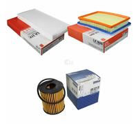 MAHLE/Knecht Filtro Abitacolo La 117 Filtro Aria LX 1825 Filtro Olio Ox 371D