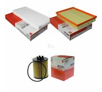MAHLE/Knecht Filtro Abitacolo La 117 Filtro Aria LX 999 Filtro Olio Ox 173D
