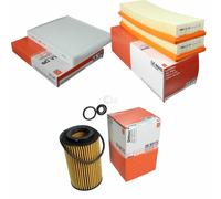 MAHLE/Knecht Filtro Abitacolo La 120 Filtro Aria LX 804/S Filtro Olio Ox 153/7D