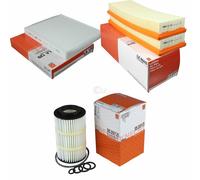 MAHLE/Knecht Filtro Abitacolo La 120 Filtro Aria LX 804/S Filtro Olio Ox 345/7D