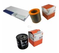 MAHLE/Knecht Filtro Abitacolo La 123 Filtro Aria LX 478/1 Filtro Olio Oc 100