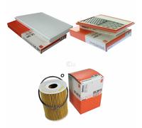 MAHLE/Knecht Filtro Abitacolo La 129 Filtro Aria LX 1850/1 Filtro Olio Ox 380D
