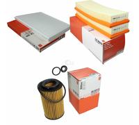 MAHLE/Knecht Filtro Abitacolo La 129 Filtro Aria LX 804/S Filtro Olio Ox 153/7D