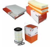 MAHLE/Knecht Filtro Abitacolo La 129 Filtro Aria LX 804/S Filtro Olio Ox 345/7D