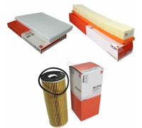 MAHLE/Knecht Filtro Abitacolo La 129 Filtro Aria LX 992 Filtro Olio Ox 133D