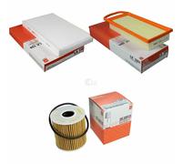 MAHLE/Knecht Filtro Abitacolo La 138 Filtro Aria LX 1282 Filtro Olio Ox 339/2D