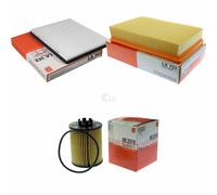 MAHLE/Knecht Filtro Abitacolo La 143 Filtro Aria LX 737 Filtro Olio Ox 173D