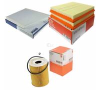 MAHLE/Knecht Filtro Abitacolo La 156 Filtro Aria LX 1264/S Filtro Olio Ox 254D1