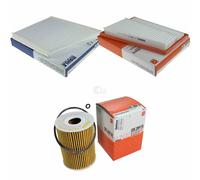 MAHLE/Knecht Filtro Abitacolo La 156 Filtro Aria LX 1850/2 Filtro Olio Ox 380D