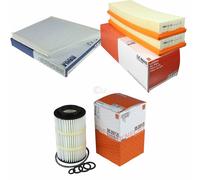 MAHLE/Knecht Filtro Abitacolo La 156 Filtro Aria LX 804/S Filtro Olio Ox 345/7D