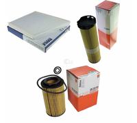 MAHLE / KNECHT Filtro Abitacolo LA 156 Filtro Aria LX 816/5 Filtro Olio OX 153D3