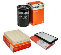 MAHLE / KNECHT Filtro Abitacolo LA 177 Filtro Dell'Aria LX 448 Filtro Olio OC 47