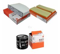 MAHLE/Knecht Filtro Abitacolo La 181 Filtro Aria LX 3525 Filtro Olio Oc 977/1
