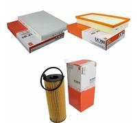 MAHLE/Knecht Filtro Abitacolo La 182 Filtro Aria LX 792 Filtro Olio Ox 196/1D