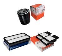 MAHLE/Knecht Filtro Abitacolo La 186/S Filtro Aria LX 1691 Filtro Olio Oc 275