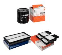 MAHLE/Knecht Filtro Abitacolo La 186/S Filtro Aria LX 809 Filtro Olio Oc 534