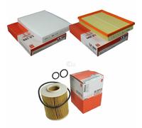 MAHLE / KNECHT Filtro Abitacolo LA 189 Filtro Aria LX 999 Filtro Olio OX 163/4D