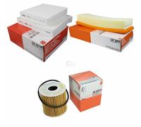 MAHLE/Knecht Filtro Abitacolo La 191/S Filtro Aria LX 1451 Filtro Olio Ox 339/2D