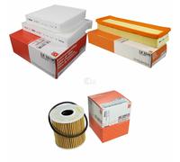 MAHLE/Knecht Filtro Abitacolo La 191/S Filtro Aria LX 3245 Filtro Olio Ox 339/2D