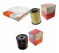 MAHLE/Knecht Filtro Abitacolo La 220 Filtro Aria LX 1780/3 Filtro Olio Oc 1063