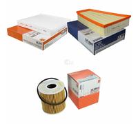 MAHLE/Knecht Filtro Abitacolo La 220 Filtro Aria LX 1885 Filtro Olio Ox 339/2D