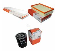 Mahle / Knecht Filtro Abitacolo LA 226 Filtro Aria LX 296 Filtro Olio OC 262