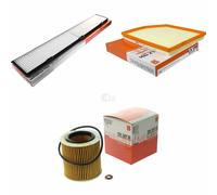 MAHLE/Knecht Filtro Abitacolo La 248 Filtro Aria LX 1791 Filtro Olio Ox 387D