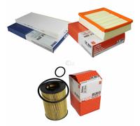 MAHLE/Knecht Filtro Abitacolo La 252 Filtro Aria LX 1652 Filtro Olio Ox 382D
