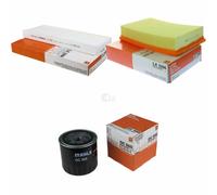 MAHLE/Knecht Filtro Abitacolo La 289 Filtro Aria LX 1596 Filtro Olio Oc 995