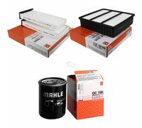 Mahle / Knecht Filtro Abitacolo LA 296/S Filtro Aria LX 1076 Filtro Olio OC 196