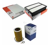 MAHLE/Knecht Filtro Abitacolo La 301 Filtro Aria LX 1785 Filtro Olio Ox 384D