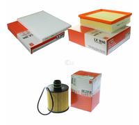 MAHLE/Knecht Filtro Abitacolo La 306 Filtro Aria LX 1846 Filtro Olio Ox 779D