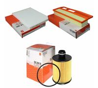 MAHLE/Knecht Filtro Abitacolo La 306 Filtro Aria LX 1920 Filtro Olio Ox 559D
