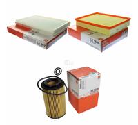 MAHLE/Knecht Filtro Abitacolo La 307 Filtro Aria LX 1845 Filtro Olio Ox 153D3
