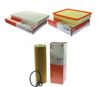 MAHLE/Knecht Filtro Abitacolo La 307 Filtro Aria LX 1845 Filtro Olio Ox 183/5D1