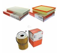 MAHLE/Knecht Filtro Abitacolo La 307 Filtro Aria LX 1845 Filtro Olio Ox 380D