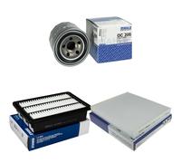 MAHLE/Knecht Filtro Abitacolo La 343 Filtro Aria LX 2832 Filtro Olio Oc 205